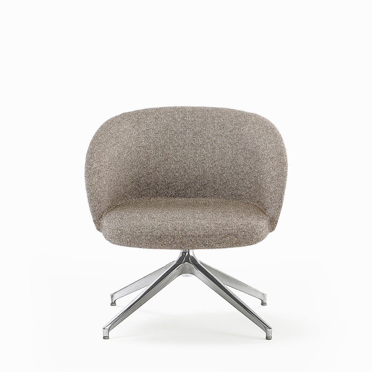 Lounge Stuhl braun-beige