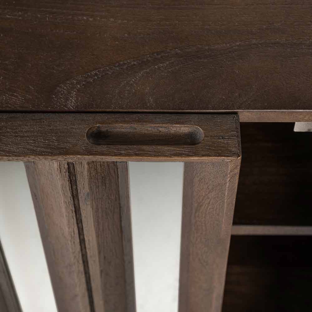 TV Schrank braun Spiegelglas, Fernsehschrank braun Spiegel, Breite 180 cm