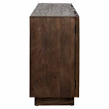 Sideboard braun Spiegelglas, Anrichte braun Spiegel, Breite 162 cm