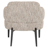 Sessel beige-taupe-schwarz