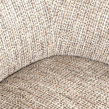 Sessel beige-taupe-schwarz