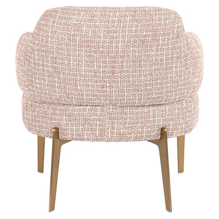 Sessel beige-rose-Gold