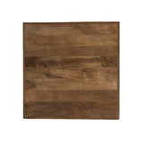 Bistrotisch Holz-Metall, Gastro-Bistrotisch, Maße 70x70 cm