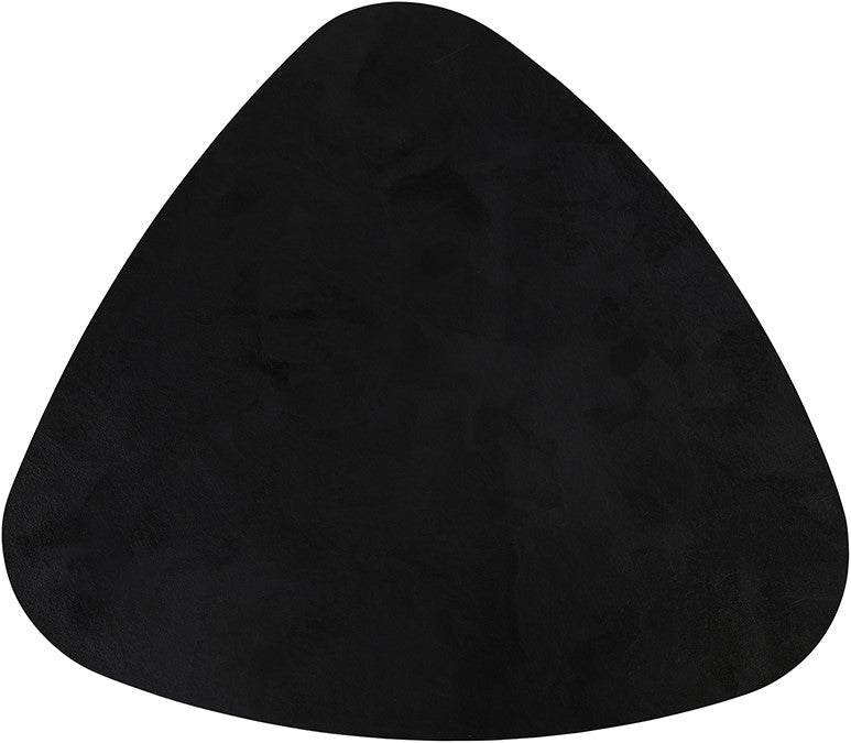 Beistelltisch Dreieck, Beistelltisch schwarz, Höhe 50 cm