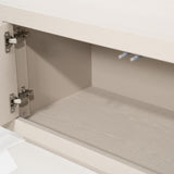 Fernsehschrank taupe&nbsp;Eiche furniert, TV Schrank taupe&nbsp; Eiche furniert, Lowboard taupe&nbsp; Eiche furniert, Breite 200 cm