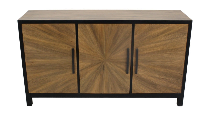Sideboard braun, Anrichte modern Eiche furniert, Breite 160 cm