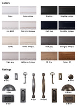Buffetschrank weiß Landhausstil, Vitrine weiß Landhaus, Geschirrschrank weiß,  Breite 182 cm
