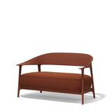 Sofa Rost, Gartensofa Terracotta, Breite 127 cm
