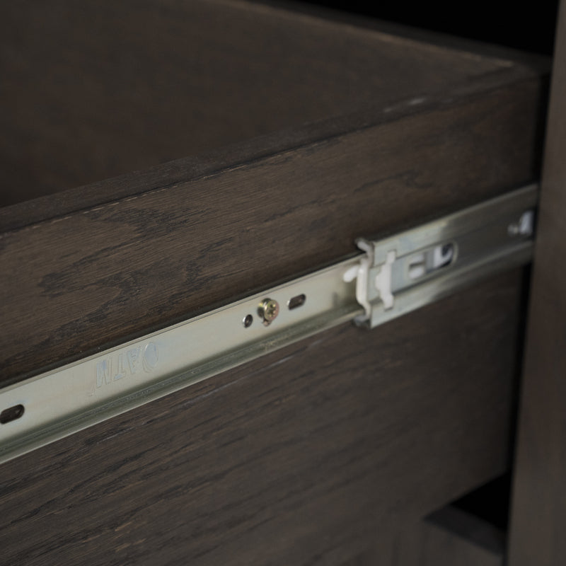 Wohnzimmerschrank braun Eiche furniert, Bücherregal braun Eiche furniert, Schrank braun Holz,  Breite 150 cm