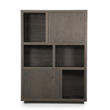 Fernsehschrank braun Eiche furniert, TV Schrank braun Eiche furniert, Lowboard braun Eiche furniert, Breite 200 cm