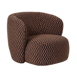 Sessel braun, Lounge-Sessel braun, Breite 88 cm