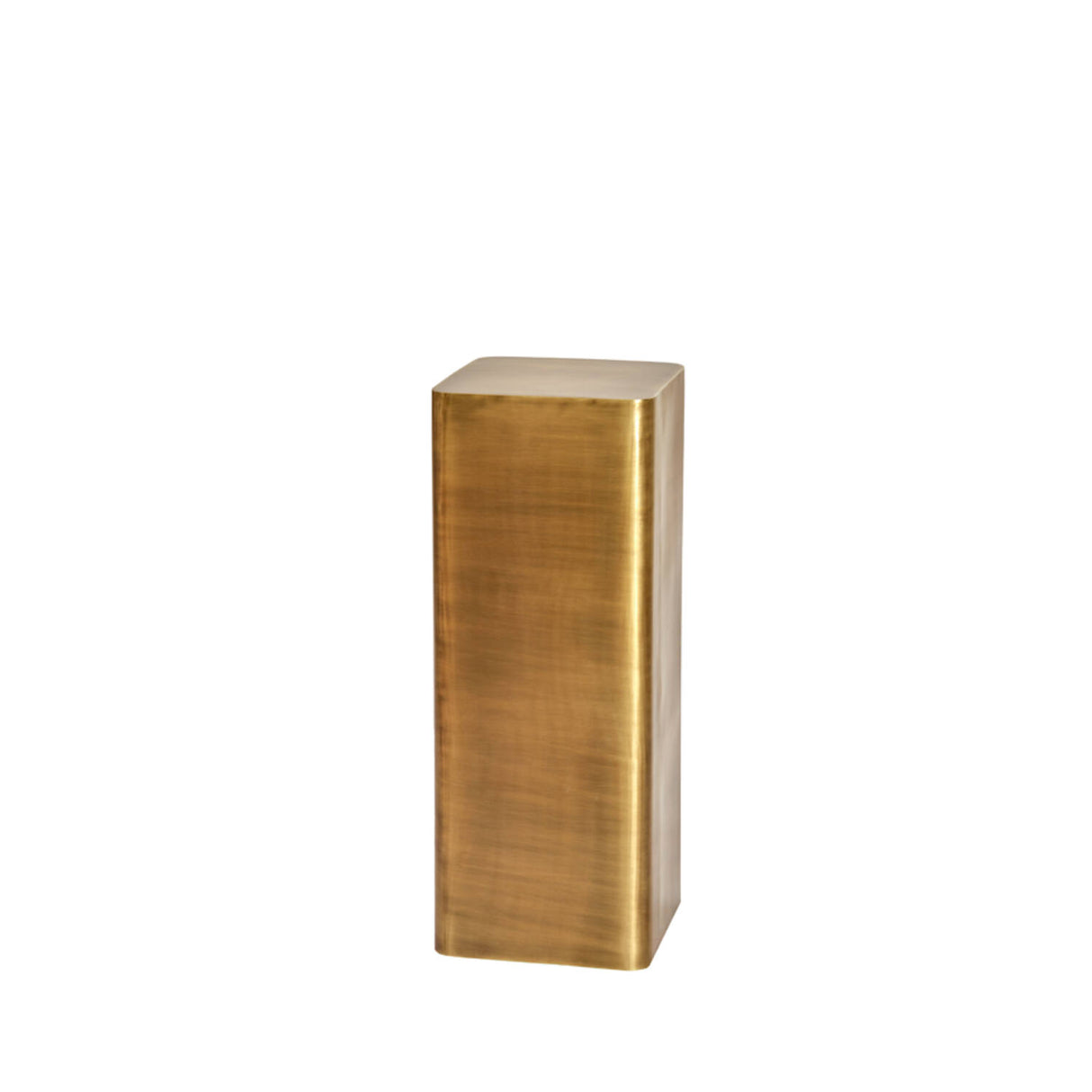 Säule Gold-Bronze, Dekosäule Metall, Höhe 100 cm