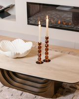 Couchtisch Keramik-Tischplatte, Couchtisch beige, Länge 140 cm