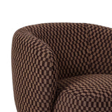 Sessel braun, Lounge-Sessel braun, Breite 88 cm