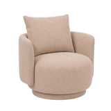 Sessel beige, Lounge-Sessel beige, Breite 86 cm