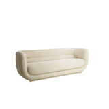 Sofa creme, 3 Sitzer Sofa creme, Länge 237 cm