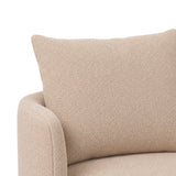 Sessel beige, Lounge-Sessel beige, Breite 86 cm
