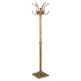 Stehgarderobe Bronze-Gold, Garderobe Metall, Höhe 172 cm