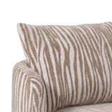 Sessel taupe-beige, Lounge-Sessel taupe, Drehsessel taupe, Breite 86 cm