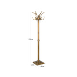 Stehgarderobe Bronze-Gold, Garderobe Metall, Höhe 172 cm