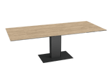Esstisch Keramik Eiche-Optik Keramik-Tischplatte, Tisch Keramikplatte, Esstisch ausziehbar, Länge 150-230 cm