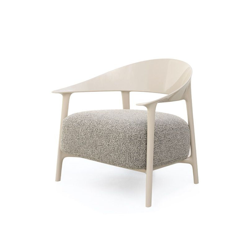 Gartensessel creme, Sessel creme, Loungesessel creme, Breite 73 cm