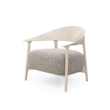 Gartensessel creme, Sessel creme, Loungesessel creme, Breite 73 cm