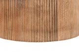 Tisch rund Naturholz, runder Esstisch Holz, Durchmesser 130 cm