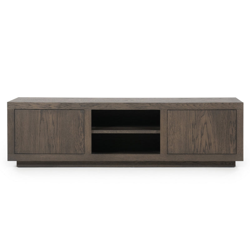 Fernsehschrank braun Eiche furniert, TV Schrank braun Eiche furniert, Lowboard braun Eiche furniert, Breite 160 cm