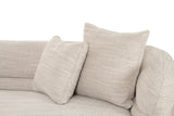 Sofa beige 3 Sitzer, Sofa beige-creme, Länge 275 cm