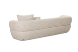 Sofa beige 3 Sitzer, Sofa beige-creme, Länge 275 cm