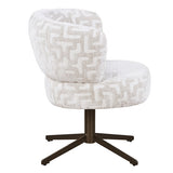 Stuhl beige drehbar,&nbsp; gepolsterter Esszimmerstuhl beige