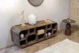 TV Regal braun, TV Regal Holz massiv, Lowb0ard  braun Holz, Breite 130 cm