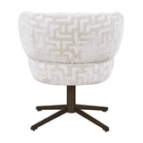 Stuhl beige drehbar,&nbsp; gepolsterter Esszimmerstuhl beige