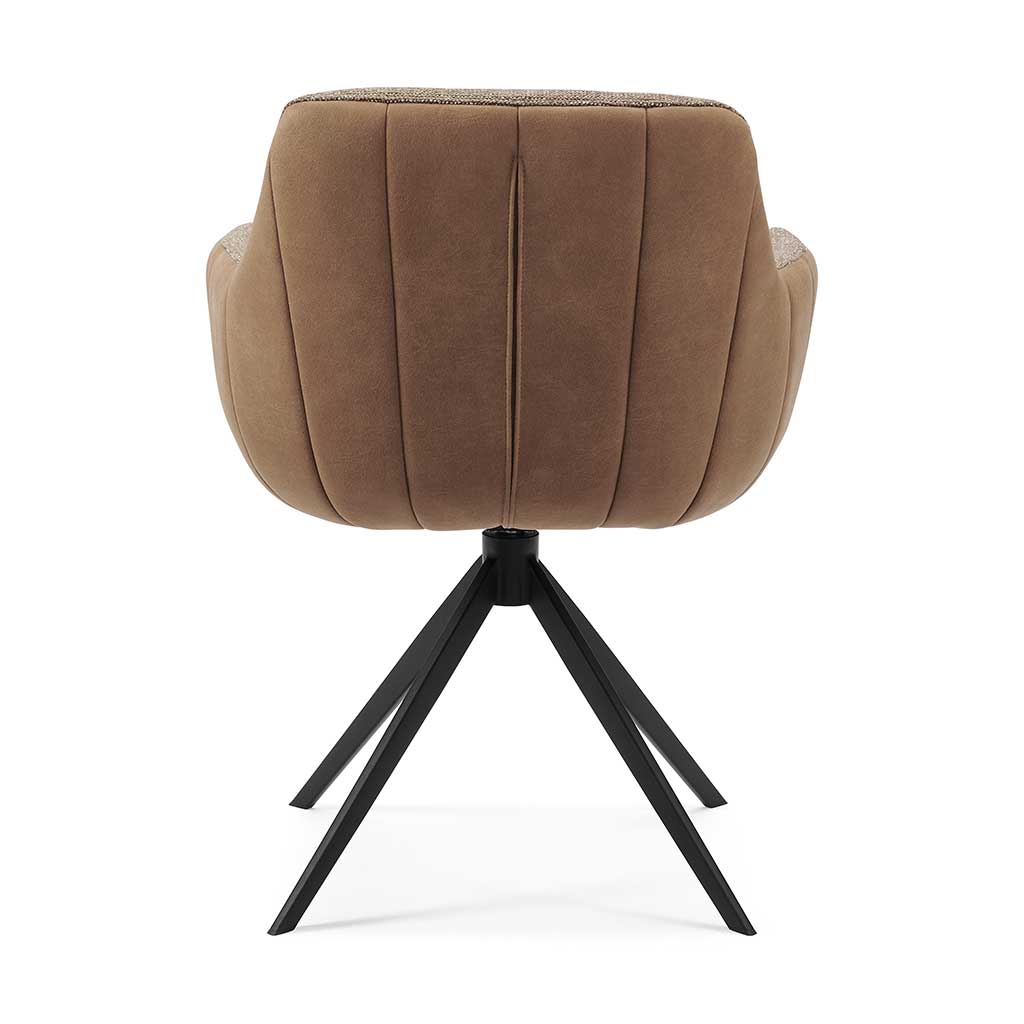 Armlehnenstuhl cognac-braun&nbsp; drehbar, Esszimmerstuhl drehbar cognac, Stuhl braun-cognac