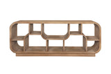 TV Regal braun, TV Regal Holz massiv, Lowb0ard  braun Holz, Breite 130 cm