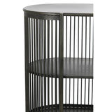 Regal schwarz Metall, Konsole Industriedesign Metall, Metall Regal, Breite 100 cm