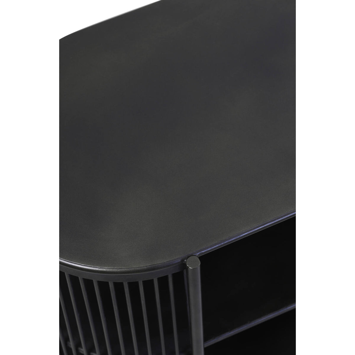 Regal schwarz Metall, Konsole Industriedesign Metall, Metall Regal, Breite 100 cm