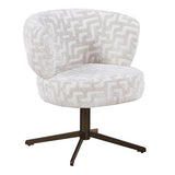 Stuhl beige drehbar,&nbsp; gepolsterter Esszimmerstuhl beige