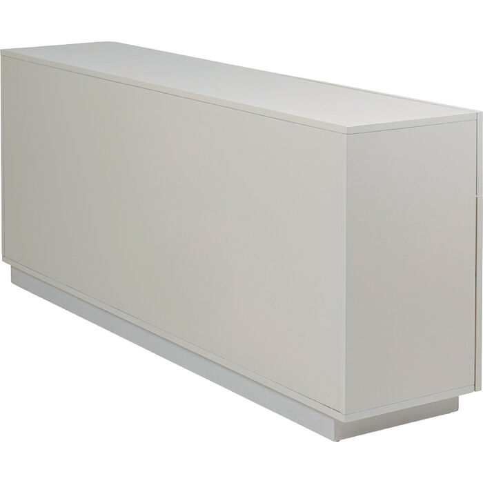 Sideboard weiß-creme, Anrichte weiß, Breite 180 cm