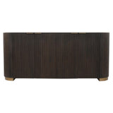 Sideboard gold black, sideboard black, sideboard black gold, width 225 cm