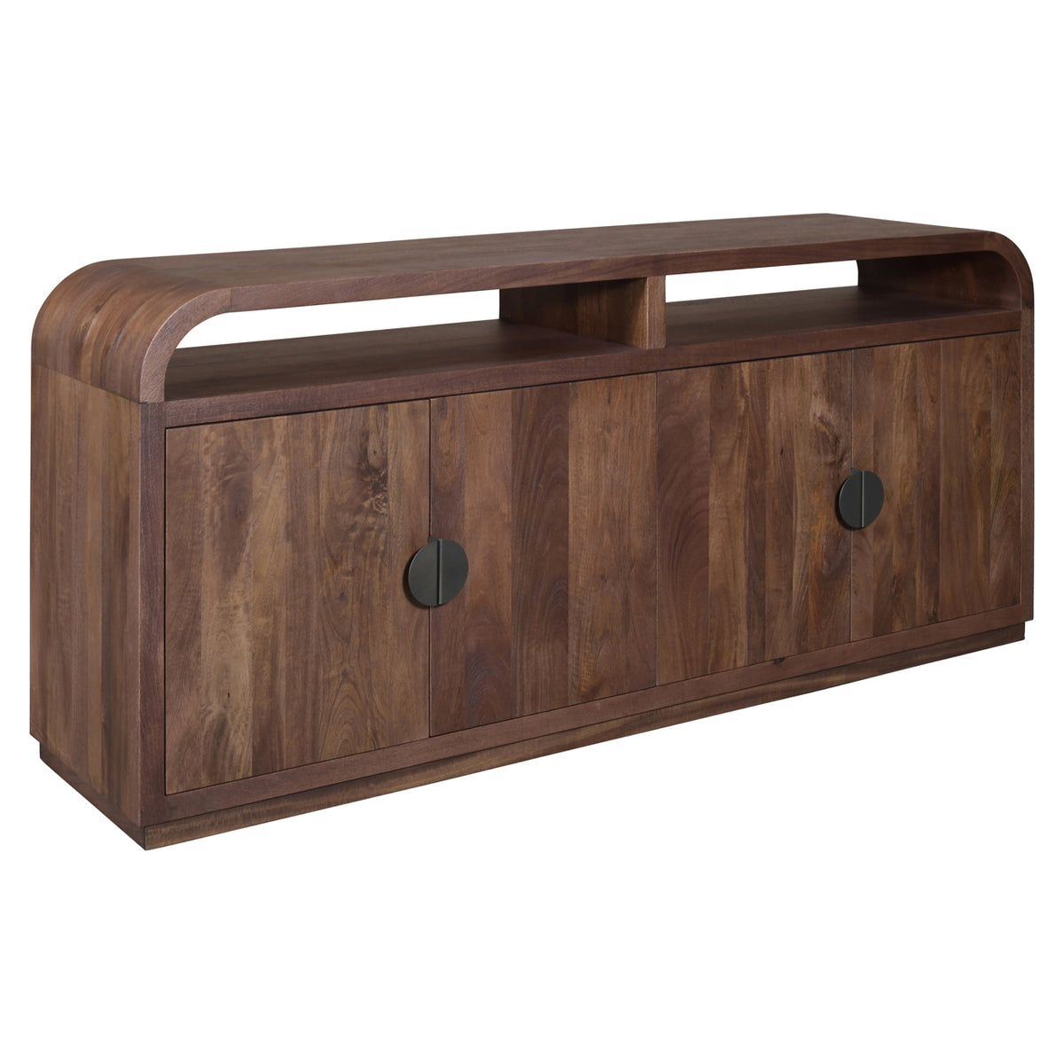 Sideboard braun Holz, Anrichte braun Holz, Breite 180 cm