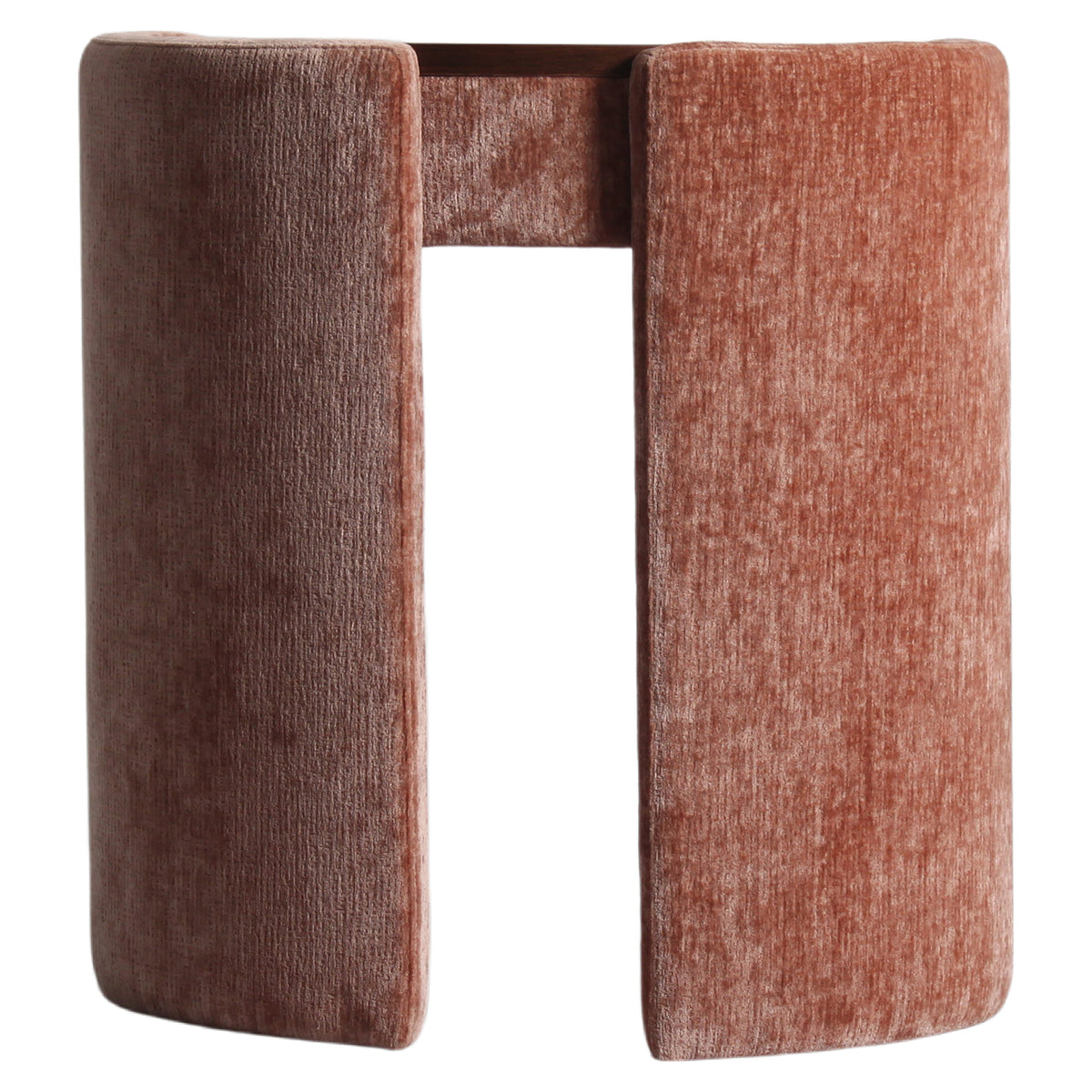 Schminktisch halbrund, Schminktisch rund mit Sessel, Breite 73 cm