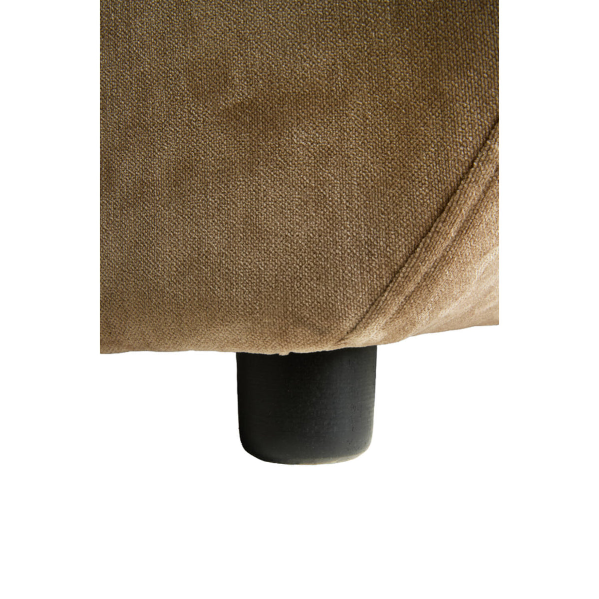 Sofa halbrund taupe, halbrundes Sofa taupe, Länge 319 cm