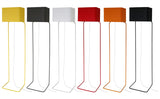Design-Stehleuchte, moderne Stehlampe in sechs  verschiedenen Farben, weiß