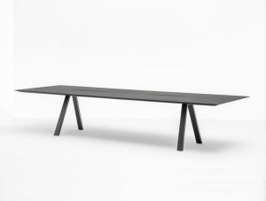 Tisch schwarz , Esstisch schwarz, Konferenztisch schwarz, Länge 240 X 120 cm