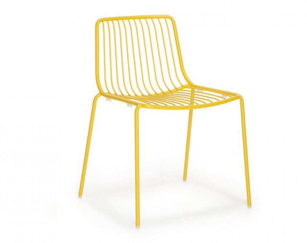 Stuhl gelb Metall stapelbar, Stuhl Metall, gelb, Höhe Metall cm 77 Gartenstuhl gelb