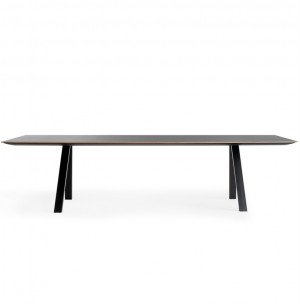 Tisch schwarz , Esstisch schwarz, Konferenztisch schwarz, Länge 240x120 cm